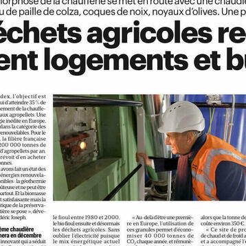 Article Le Parisien novembre 23