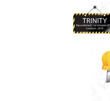 Bandeau chantier en cours Trinity