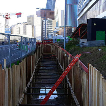 Travaux Archipel Vinci phase 2