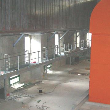 Noël Pons - chantier piège à son &amp; caisson de refroidissement